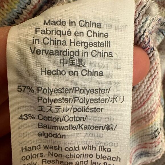 Madewell bubble sleeve rainbow stripe top - Picture 6 of 6